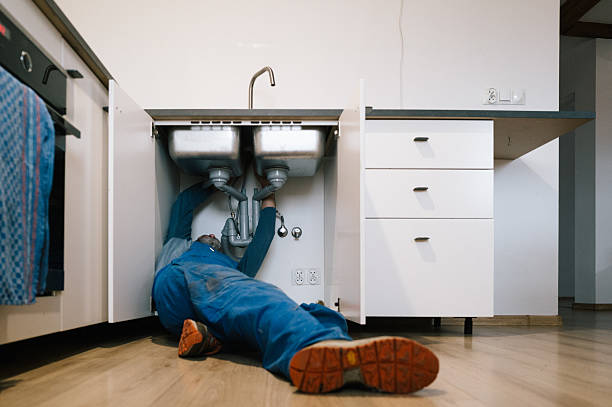 Professional Drain Cleaning technician working in Kalaheo, HI